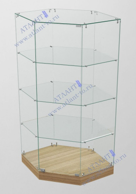 7Д-Витрина из стекла серия "Бюджет"