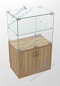 Стеклянный прилавок П600ТД